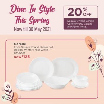 OG-Corelle-Dine-In-Style-This-Spring-Promotion-350x350 6-30 May 2021: OG Corelle Dine In Style This Spring Promotion