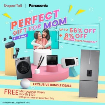 Panasonic-Mothers-Day-Promotion-350x350 8-9 May 2021: Panasonic Mother’s Day Promotion on Shopee
