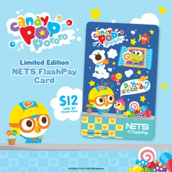 Pororo-Candy-Pop-NETS-FlashPay-Card-Promotion-350x350 25 May 2021 Onward: Pororo Candy Pop NETS FlashPay Card Promotion at TransitLink