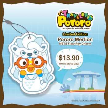 Pororo-NETS-FlashPay-Charm-Promotion-350x350 25 May 2021 Onward: Pororo NETS FlashPay Charm Promotion