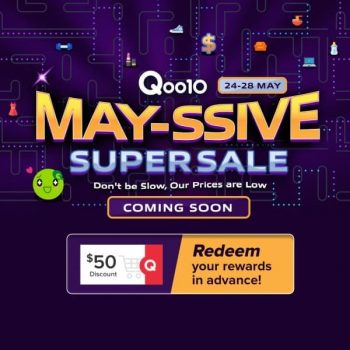 Qoo10-MAY-ssive-Super-Sale-350x350 24 -28 May 2021: Qoo10 MAY-ssive Super Sale