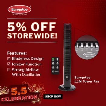 Qoo10-Storewide-Promotion-350x350 12 May 2021 Onward: EuropAce Storewide Promotion at Qoo10