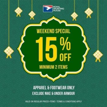 Royal-Sporting-House-Weekend-Special-Sale-350x350 13-16 May 2021: Royal Sporting House Weekend Special Sale