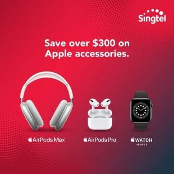 SINGTEL-AirPods-Pro-AirPods-Max-and-Apple-Watch-Series-6-Promotion-350x350 22 May 2021 Onward: SINGTEL AirPods Pro, AirPods Max and Apple Watch Series 6 Promotion
