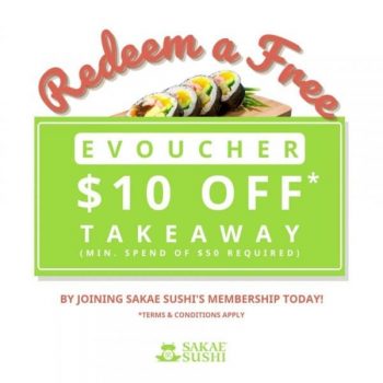 Sakae-Sushi-Free-E-Voucher-Promotion-350x350 29 May-30 Jun 2021: Sakae Sushi Free E-Voucher Promotion