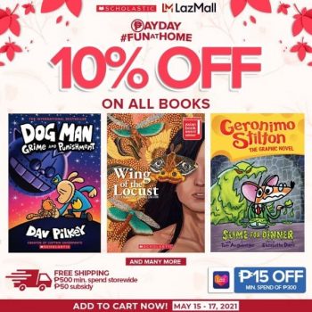 Scholastic-Asia-Vouchers-And-Free-Shipping-Promotion-350x350 15 May 2021 Onward: Scholastic Asia Vouchers And Free Shipping Promotion on Lazada