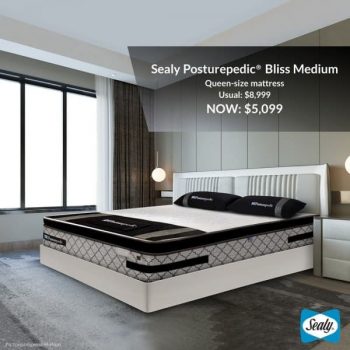 Sealy-Sleep-Boutique-Bliss-Medium-Queen-size-mattress-Promotion-350x350 7 May-30 Jun 2021: Sealy Sleep Boutique Bliss Medium Queen-size mattress Promotion at TANGS