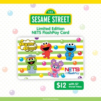 Sesame-Street-NETS-FlashPay-Card-Promotion-350x350 25 May 2021 Onward: Sesame Street NETS FlashPay Card Promotion
