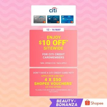 Shopee-Beauty-Bonanza-Sale-350x350 12-16 May 2021: Shopee Beauty Bonanza Sale with Citi
