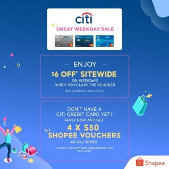 Shopee-Great-Weekday-Sale-with-Citi-350x350 21 May-30 Jun 2021: Shopee Great Weekday Sale with Citi