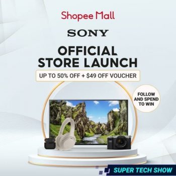 Shopee-Official-Store-Launch-Promotion-350x350 27 May 2021 Onward: Sony Official Store Launch Promotion at Shopee