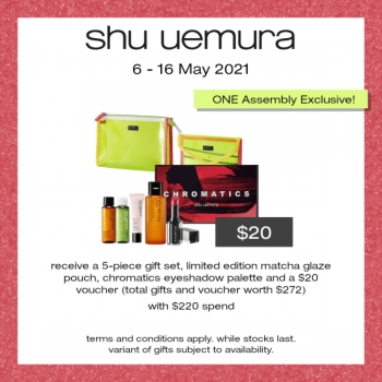 Shu-Uemura-Exclusive-In-store-And-Online-Deals-at-BHG--350x350 6-16 May 2021: Shu Uemura Exclusive In-store And Online Deals at BHG