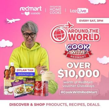 Singapore-Home-Cooks-RedMart-Vouchers-Promotion-350x350 1 May 2021 Onward: Singapore Home Cooks RedMart Vouchers Promotion at Lazada