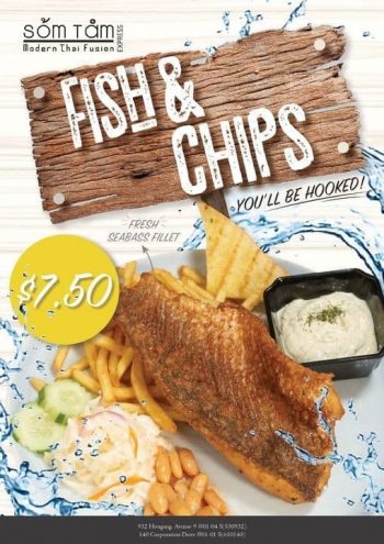 Som-Tam-Fish-Chips-Promotion-350x495 12 May 2021 Onward: Som Tam Fish & Chips Promotion