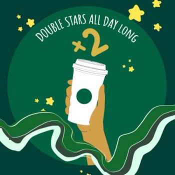 Starbucks-Double-Stars-Days-Promotion-350x350 3-6 May 2021: Starbucks Double Stars Days Promotion