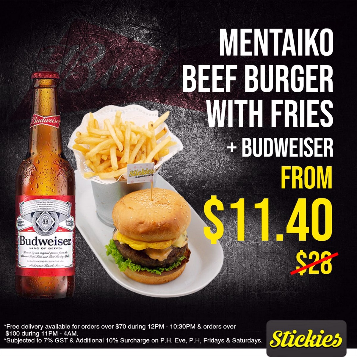 Stickies-Bar-Sitewide-Promo-Singapore-Beer-Wine-Soju-Alcoholic-Drinks-Western-Food-Fries-Burger-Discounts-2021-005 Today onwards: Stickies Bar Sitewide Promo! Up to 60% off Everything! Soju from $6.90 only!
