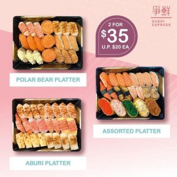 Sushi-Express-Sushi-Platter-Promotion-350x350 6 May 2021 Onward: Sushi Express Sushi Platter Promotion