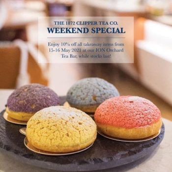 THE-1872-CLIPPER-TEA-CO-Weekend-Special-Promotion-350x350 15-16 May 2021: THE 1872 CLIPPER TEA CO Weekend Special Promotion at Ion Orchard