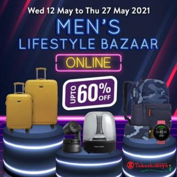 Takashimaya-Online-Mens-Lifestyle-Bazaar-Sale-350x350 12-27 May 2021: Takashimaya Online Men's Lifestyle Bazaar Sale