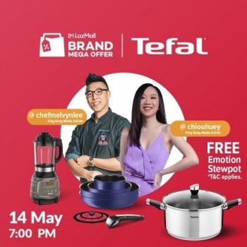Tefal-Brand-Mega-Offer-Promotion-350x350 14 May 2021: Tefal Brand Mega Offer Promotion on Lazada
