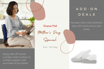 Tempur-Mothers-Day-Special-Promotion-350x233 3 May 2021 Onward: Tempur Mother's Day Special Promotion on Shopee
