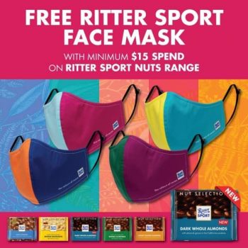 The-Cocoa-Trees-Ritter-Sports-Limited-Edition-Masks-Promotion-350x350 20 -31 May 2021: The Cocoa Trees Ritter Sports Limited Edition Masks Promotion