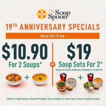 The-Soup-Spoon-19th-Anniversary-Special-Promotion--350x350 22 May-13 Jun 2021: The Soup Spoon 19th Anniversary Special Promotion