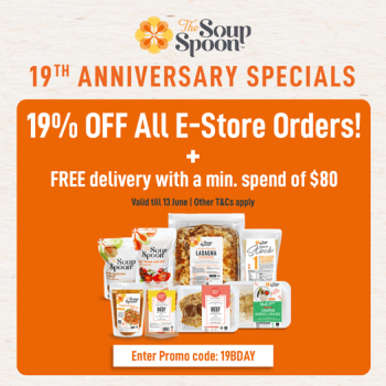 The-Soup-Spoon-The-Soup-Spoon-19th-Anniversary-Special-Promotion-350x350 22 May 2021 Onward: The Soup Spoon The Soup Spoon 19th Anniversary Special Promotion