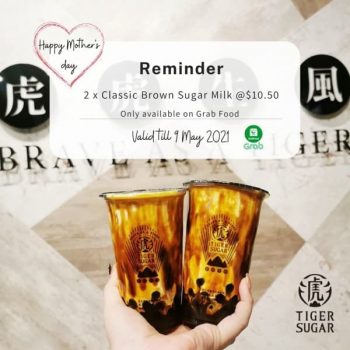 Tiger-Sugar-Mothers-Day-Promotion-350x350 8 May 2021 Onward: Tiger Sugar Mother's Day Promotion on GrabFood