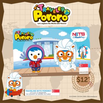 Traveler-Pororo-NETS-FlashPay-Cards-Promotion-350x350 25 May 2021 Onward: Traveler Pororo NETS FlashPay Cards Promotion