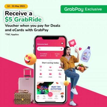 U-Stars-Supermarket-GrabPay-Promotion-FREE-5-GrabRice-Voucher-350x350 12 May-31 May 2021: U Stars Supermarket GrabPay Promotion FREE $5 GrabRice Voucher