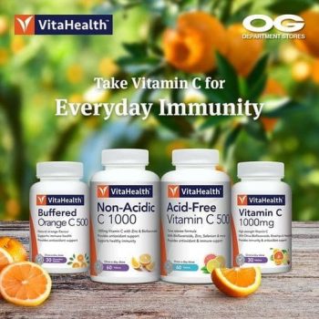 VitaHealth-Vitamin-C-Products-Promotion-at-OG--350x350 25 May 2021 Onward: VitaHealth Vitamin C Products Promotion at OG