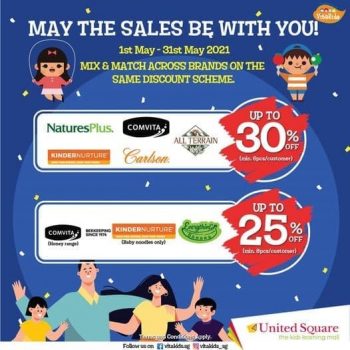 VitaKids-May-Sale-at-United-Square-Shopping-Mall-350x350 1-31 May 2021: VitaKids May Sale at United Square Shopping Mall