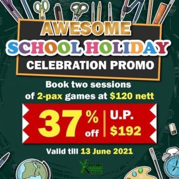 Xcape-S-Awesome-School-Holiday-Celebration-Promotion-350x350 29 May-13 Jun 2021: Xcape Awesome School Holiday Celebration Promotion