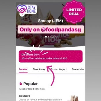 smooy-Limited-Deal-via-foodpanda-350x350 18 May 2021 Onward: Smooy menuGrab Limited Deal via Foodpanda