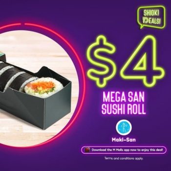 AMK-Hub-Mega-San-Sushi-Roll-Promotion-350x350 31 May-6 June 2021: AMK Hub Mega San Sushi Roll Promotion