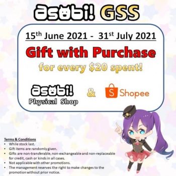 Asobi-GSS-350x350 15 Jun-31 Jul 2021: Asobi GSS Promotion on Shopee