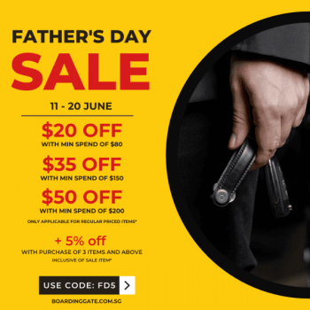 Boarding-Gate-Fathers-Day-Sale-350x350 11-20 Jun 2021: Boarding Gate Father's Day Sale