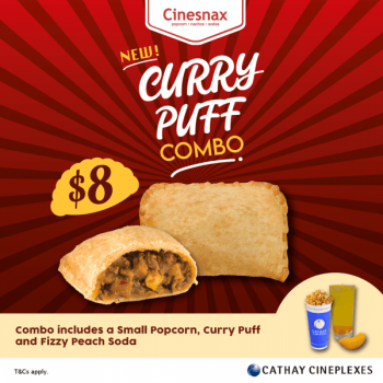 Cathay-Cineplexes-Curry-Puff-Combo-Promotion--350x350 25 Jun 2021 Onward: Cathay Cineplexes Cinesnax Curry Puff Combo Promotion