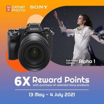 Cathay-Photo-Rewards-Members-Promotion--350x350 13 May-4 July 2021: Sony Alpha 1 Promotion at Cathay Photo