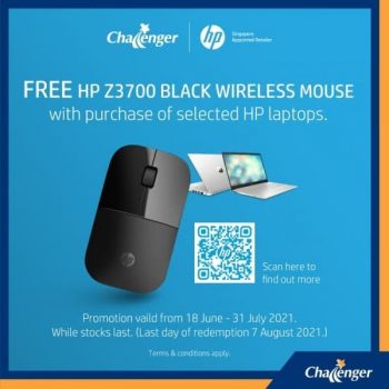 Challenger-Free-Hp-Z3700-Wireless-Mouse-Promotion-350x350 18 Jun-31 Jul 2021: Challenger Free Hp Z3700 Wireless Mouse  Promotion