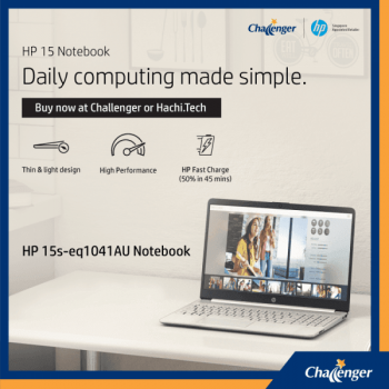 Challenger-HP-15-Notebook-PromotionChallenger-HP-15-Notebook-Promotion-350x350 11 Jun 2021 Onward: Challenger HP 15 Notebook Promotion