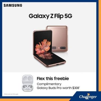 Challenger-Samsung-Galaxy-Z-Flip-5G-350x350 2 Jun 2021 Onward: Challenger Samsung Galaxy Z Flip 5G Promotion.