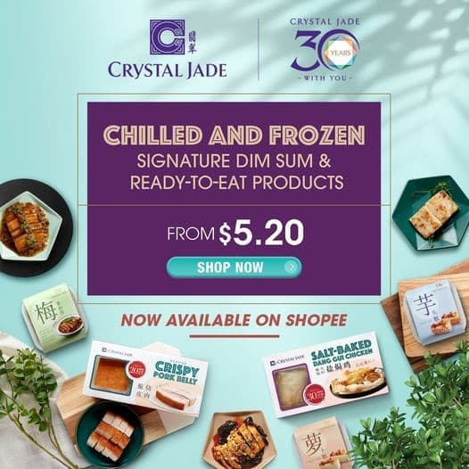 Crystal-Jade-Signature-Dim-Sum-Promotion 7-30 Jun 2021: Crystal Jade Signature Dim Sum Promotion on Shopee