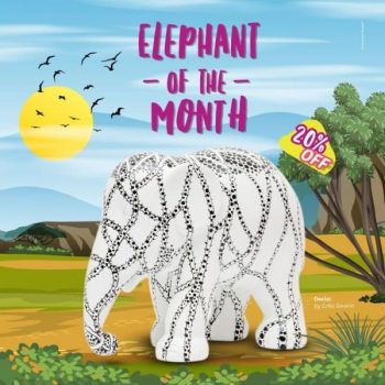 Elephant-Parade-Elepant-Of-The-Month-Promotion-350x350 2-30 Jun 2021: Elephant Parade Elephant Of The Month Promotion