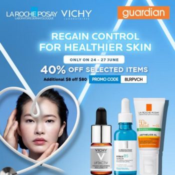 Guardian-Online-La-Roche-Posay-Vichy-Promotion-350x350 24-27 Jun 2021: Guardian Online La Roche Posay & Vichy Promotion