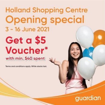 Guardian-Opening-Special-Promotion-350x350 3-16 Jun 2021: Guardian Opening Special Promotion at Holland Shopping Centre