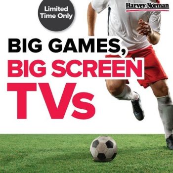 Harvey-Norman-Big-Screen-TVs-Sale-350x350 5-11 Jun 2021: Harvey Norman Big Screen TVs Sale