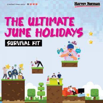 Harvey-Norman-June-Holidays-Survival-Kit-Promotion-350x350 1-30 Jun 2021: Harvey Norman June Holidays Survival Kit Promotion