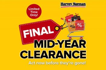 Harvey-Norman-Mid-Year-Mega-Clearance-Sale-1-350x233 28-30 Jun 2021: Harvey Norman Mid-Year Mega Clearance Sale